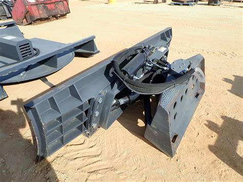 used dozer blades for skid steer|dozer attachment for skid steer.